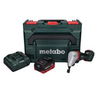 Metabo NIV 18 LTX BL 1.6 Grignoteuse sans fil 18 V brushless + 1x Batterie LiHD 5,5 Ah + Chargeur + metaBOX