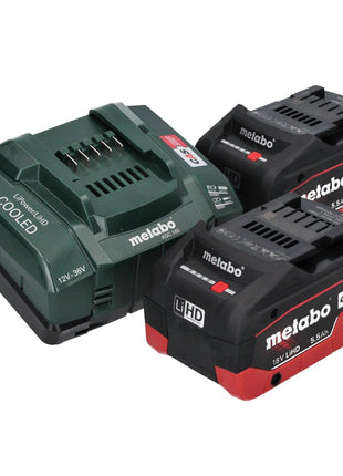 Metabo NIV 18 LTX BL 1.6 Akku Nibbler Knabber 18 V Brushless + 2x LiHD Akku 5,5 Ah + Ladegerät + metaBOX