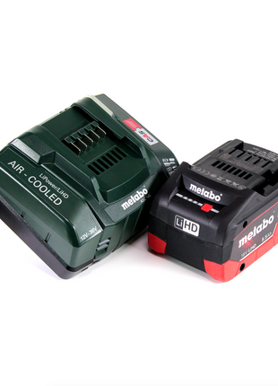 Lime à batterie Metabo BF 18 LTX 90 18 V 90 mm + 1 batterie LiHD 5,0 Ah + chargeur