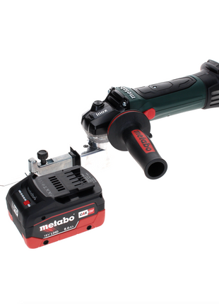 Metabo BF 18 LTX 90 Akku Bandfeile 18 V 90 mm + 1x LiHD Akku 8,0 Ah - ohne Ladegerät