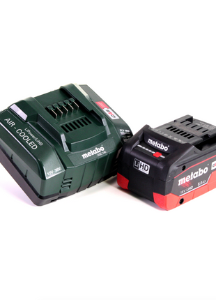 Lime à batterie Metabo BF 18 LTX 90 18 V 90 mm + 1 batterie LiHD 8,0 Ah + chargeur