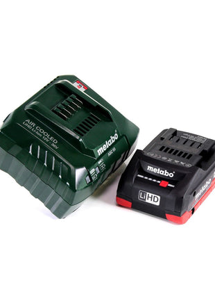 GRATIS 3 Jahre Full Service Rundum Schutz Metabo SCV 18 LTX BL 1.6 Akku Blechschere 18 V Brushless + 1x LiHD Akku 4,0 Ah + Ladegerät + MetaLoc