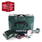 GRATIS 3 Jahre Full Service Rundum Schutz Metabo SCV 18 LTX BL 1.6 Akku Blechschere 18 V Brushless + 1x LiHD Akku 4,0 Ah + Ladegerät + MetaLoc