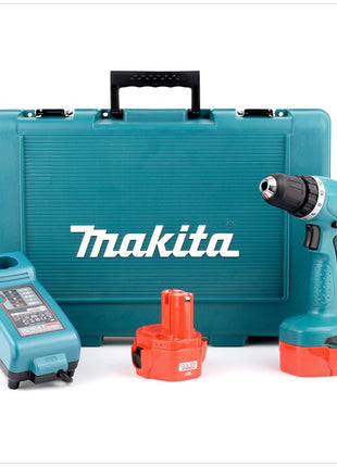 Makita 6281 DWAE 14,4 V Akku Bohrschrauber + 2x 1,9 Ah Akku + Lader + Koffer - Toolbrothers