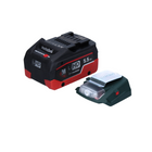 Metabo PA 14.4-18 LED-USB Akku Power Adapter Basis Set mit 1x LiHD Akku 5,5 Ah - ohne Ladegerät