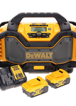 DeWalt DCR 027 P1 Akku Radio DAB+ 10,8-18,0 V + 2x Akku 5,0 Ah + Ladegerät