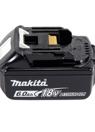 Cortadora rotativa a batería Makita DCO 180 G1J 18 V 30.000 rpm + 1x batería 6,0 Ah + Makpac - sin cargador