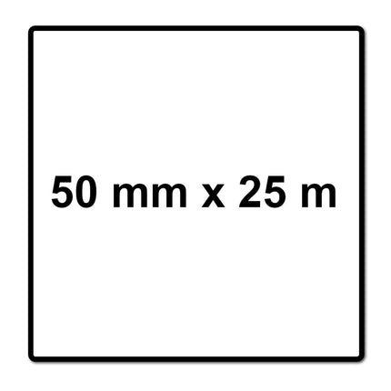 Meisterling Kraftpapier Klebeband 50 mm x 25 m 12 Stk. ( 12x 006300000110 ) Acrylat Dispersions Klebeband