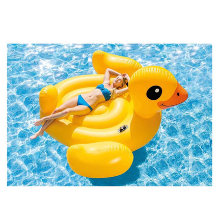 Intex Mega Ente Wasserspielzeug Badeinsel 221x221 cm ( 56286EU ) Vinyl aufblasbar