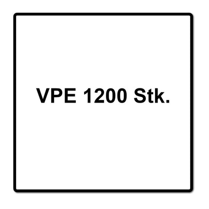 Meisterling Terrassenschrauben 5x60 mm 1200 Stück ( 6x 010010000021 ) CUT Spitze 90° Linsen Senkkopf mit Torx 2/3 Grobgewinde VA Edelstahl