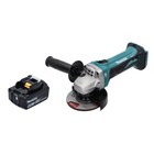 Makita DGA 452 G1 Akku Winkelschleifer 18 V 115 mm + 1x Akku 6,0 Ah - ohne Ladegerät