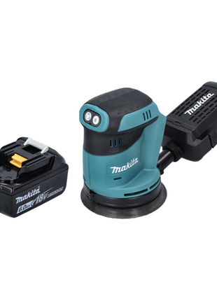 Makita DBO 180 G1 Akku Exzenterschleifer 18 V 125 mm + 1x Akku 6,0 Ah - ohne Ladegerät - Toolbrothers