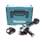 Makita DGA 519 F1J Akku Winkelschleifer 18 V 125 mm Brushless X-Lock + 1x Akku 3,0 Ah + Makpac -  ohne Ladegerät