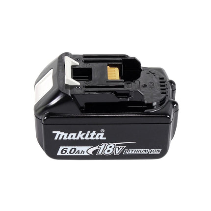 Makita DGA 519 G1J Akku Winkelschleifer 18 V 125 mm Brushless X-Lock + 1x Akku 6,0 Ah + Makpac - ohne Ladegerät