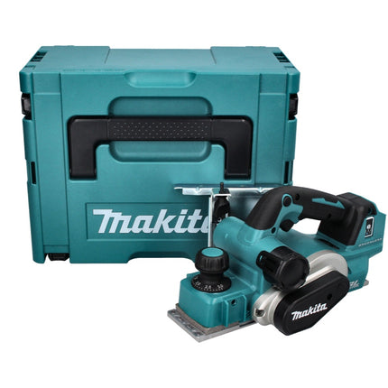 Makita DKP 181 ZJ Akku Hobel Falzhobel 82 mm 18 V Brushless + Makpac - ohne Akku, ohne Ladegerät