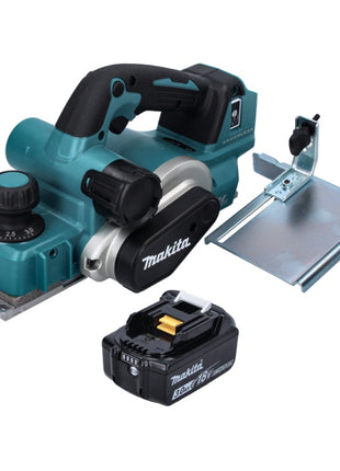 Makita DKP 181 F1 Akku Hobel Falzhobel 82 mm 18 V Brushless + 1x Akku 3,0 Ah - ohne Ladegerät