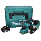 Makita DKP 181 F1J Akku Hobel Falzhobel 82 mm 18 V Brushless + 1x Akku 3,0 Ah + Makpac - ohne Ladegerät