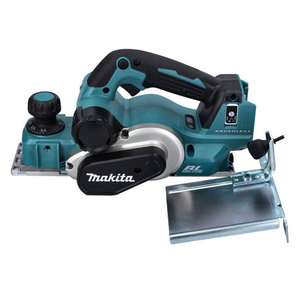 Makita DKP 181 RF1J Akku Hobel Falzhobel 82 mm 18 V Brushless + 1x Akku 3,0 Ah + Ladegerät + Makpac
