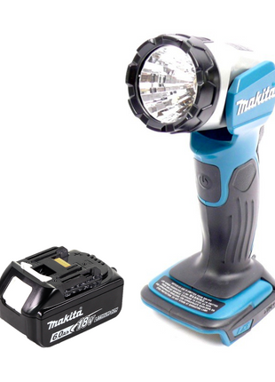 Makita BML802G1 Lampe sans fil pour batteries 14,4 et 18V + 1x Batterie 6,0Ah - sans chargeur