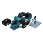 Makita DKP 181 M1 Akku Hobel Falzhobel 82 mm 18 V Brushless + 1x Akku 4,0 Ah - ohne Ladegerät