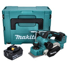 Makita DKP 181 G1J Akku Hobel Falzhobel 82 mm 18 V Brushless + 1x Akku 6,0 Ah + Makpac - ohne Ladegerät