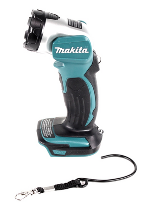 Lámpara de batería Makita DML 802 RG para baterías de 14,4 y 18 V + 2x baterías 6,0 Ah + cargador