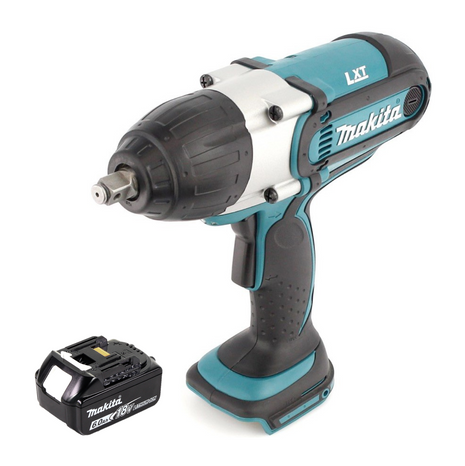 Makita DTW 450 G1 Visseuse à chocs sans fil 18 V 440 Nm 1/2" + 1x Batterie 6,0 Ah - sans chargeur