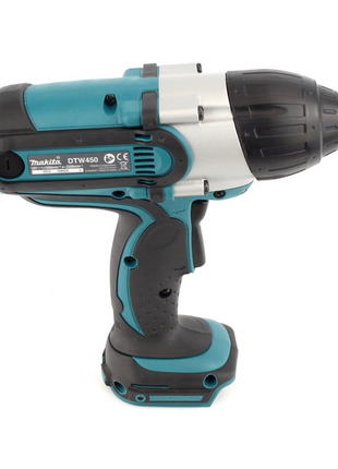 Makita DTW 450 RG Akku Schlagschrauber 18 V 440 Nm 1/2“ + 2x Akku 6,0 Ah + Ladegerät