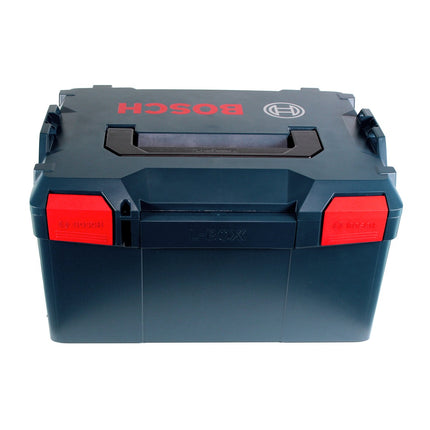 Gratis Bosch Carbide Säbelsägeblatt Bosch GSA 18 V-LI Akku Säbelsäge 18 V + 2x Akku 2,0 Ah + Ladegerät + L-Boxx