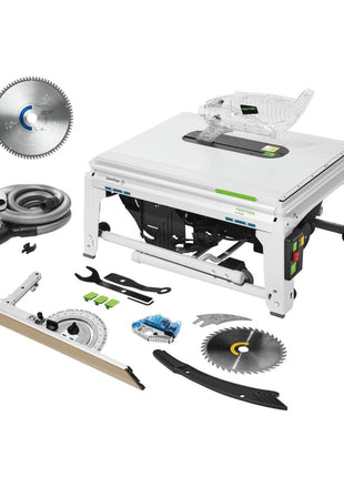 Festool TKS 80 EBS Tischkreissäge 2200 Watt 254 mm ( 575781 ) + Spezial Kreissägeblatt TF80 A ( 575978 )