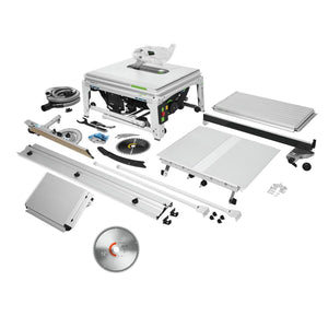 Festool TKS 80 EBS Set Tischkreissäge 2200 Watt 254 mm ( 575828 ) + Spezial Kreissägeblatt TF80 L ( 575977 )
