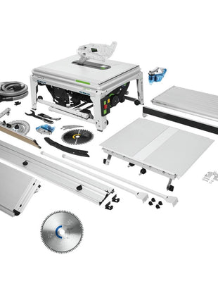 Festool TKS 80 EBS Set Tischkreissäge 2200 Watt 254 mm ( 575828 ) + Spezial Kreissägeblatt TF80 A ( 575978 ) + 1x KT-TKS 80 Patrone ( 575851 ) - Toolbrothers