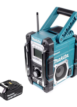 Makita DMR 106 G1 Akku Baustellen Radio 7,2 - 18 V + 1x Akku 6,0 Ah - ohne Ladegerät