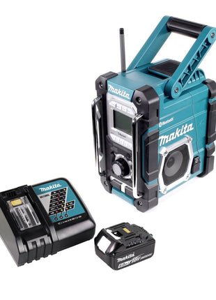 Makita DMR 106 RG1 Akku Baustellen Radio 7,2 - 18 V + 1x Akku 6,0 Ah + Ladegerät