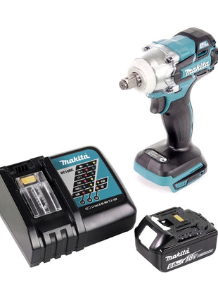 Makita DTW 285 RG1 Visseuse à chocs sans fil 18 V 280 Nm 1/2" brushless + 1x Batterie 6,0 Ah + Chargeur