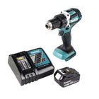 Makita DDF 484 RG1 Akku Bohrschrauber Brushless 18 V 54 Nm + 1x Akku 6,0 Ah + Ladegerät