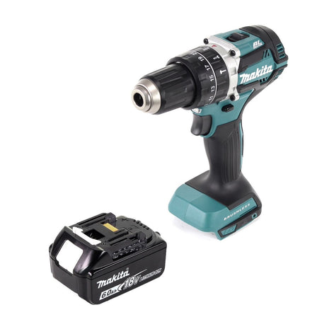 Taladro percutor inalámbrico Makita DHP 484 G1 18 V 54 Nm sin escobillas + 1x batería 6,0 Ah - sin cargador