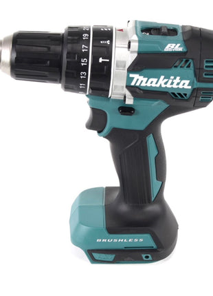 Makita DHP 484 RG Akku Schlagbohrschrauber 18 V 54 Nm Brushless + 2x Akku 6,0 Ah + Ladegerät