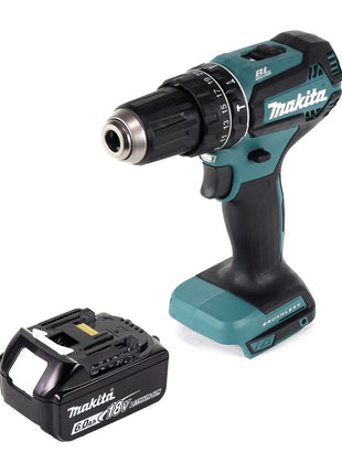 Makita DHP 485 G1 Akku Schlagbohrschrauber 18 V 50 Nm Brushless + 1x Akku 6,0 Ah - ohne Ladegerät