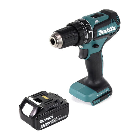 Makita DHP 485 G1 Akku Schlagbohrschrauber 18 V 50 Nm Brushless + 1x Akku 6,0 Ah - ohne Ladegerät