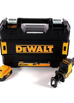 DeWalt DCS 369 NT Akku Säbelsäge 18 V + 1x Akku 4,0 Ah + TSTAK - ohne Ladegerät - Toolbrothers