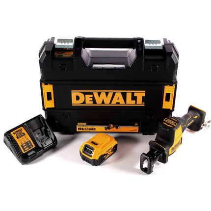 DeWalt DCS 369 M1 Akku Säbelsäge 18 V + 1x Akku 4,0 Ah + Ladegerät + TSTAK - Toolbrothers