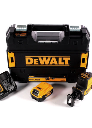 DeWalt DCS 369 P1 Akku Säbelsäge 18 V + 1x Akku 5,0 Ah + Ladegerät + TSTAK - Toolbrothers