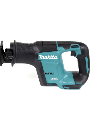 Makita DJR 188 RF1J Akku Reciprosäge 18 V Brushless + 1x Akku 3,0 Ah + Ladegerät + 5x Sägeblatt Metal Wood + Makpac - Toolbrothers