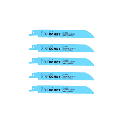 Makita DJR 188 RG1J Akku Reciprosäge 18 V Brushless + 1x Akku 6,0 Ah + Ladegerät + 5x Sägeblatt Metal Wood + Makpac - Toolbrothers