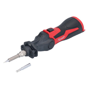 Milwaukee M12 SI-0 Akku Lötkolben 12 V 400 °C ( 4933459760 ) arretierbarer Kopf Solo - ohne Akku, ohne Ladegerät