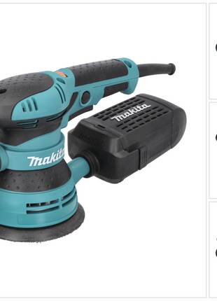 Leicht Gebraucht Makita BO 5041 300W 125mm Exzenterschleifer Schleifmaschine 2 - toolbrothers