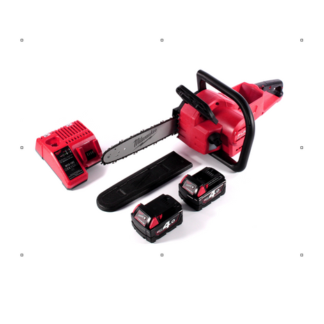 Milwaukee M18 FCHSC-402C Akku Kettensäge 18 V 30 cm Brushless + 2x Akku 4,0 Ah + Ladegerät