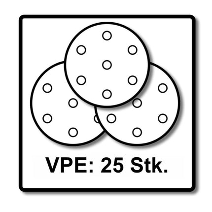 Festool STF D225/128 Schleifscheibe Granat P60 225 mm 25 Stk. ( 205654 ) für Langhalsschleifer PLANEX - Toolbrothers