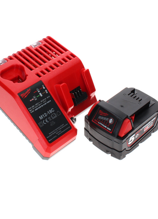 Milwaukee M18 FCOS230-501C Akku Trennschleifer 18 V 230 mm Brushless + 1x Akku 5,0 Ah + Ladegerät